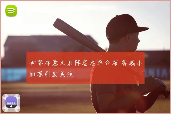 世界杯意大利阵容名单公布 备战小组赛引发关注